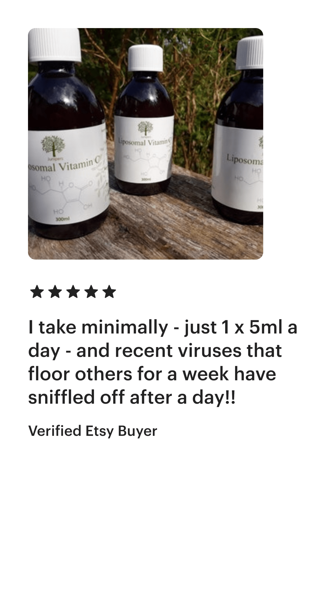 Liposomal Technology Encapsulated Vitamin C - Ultimate Absorption - Junipers